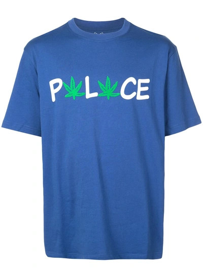 Palace Pwlwce T-shirt In Blue