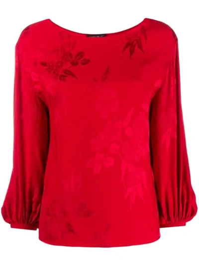 Etro Silk Blend Blouse In Red