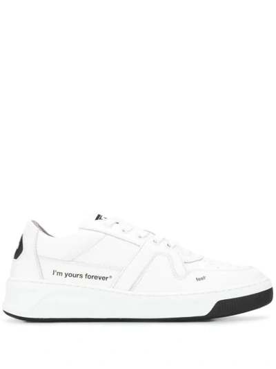 Msgm I'm Yours Forever Trainers In White