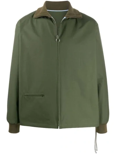 Anglozine Tilson Bomber Jacket In Green