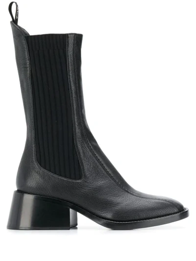 Chloé Classic Ankle Boots In 001 Black