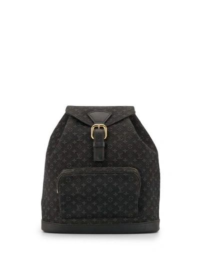 Louis Vuitton Montsouris Gm Backpack In Black
