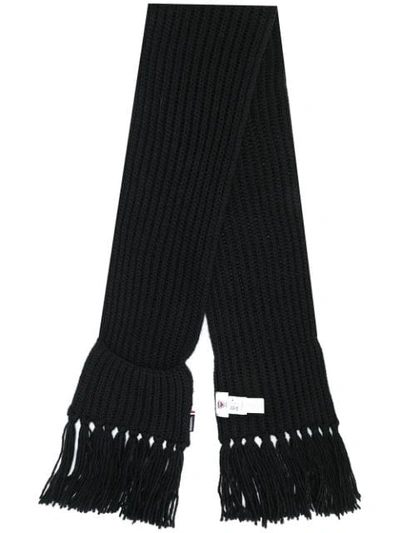 Rossignol Diago Chunky Knit Scarf In Black