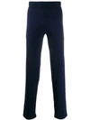 Canali Straight-leg Trousers In Blue