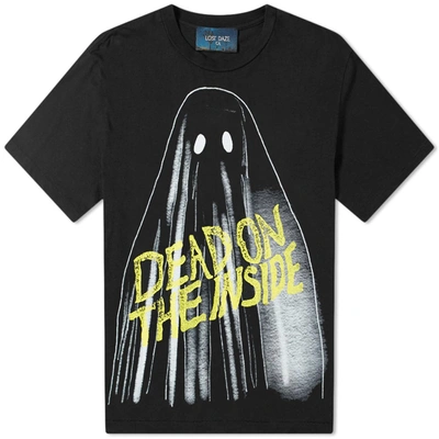 Lost Daze Ghost Tee In Black