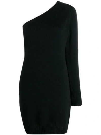 Federica Tosi One Shoulder Dress In Black