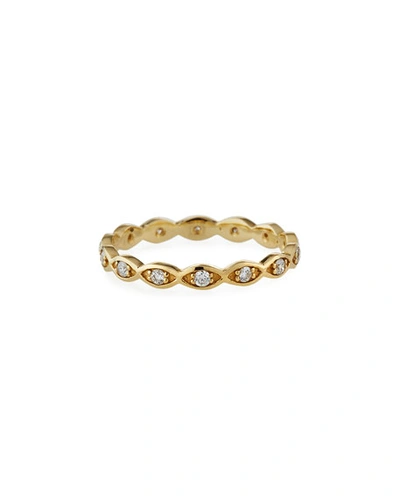 Sydney Evan Women's Marquis Eye 14k Yellow Gold & Diamond Ring