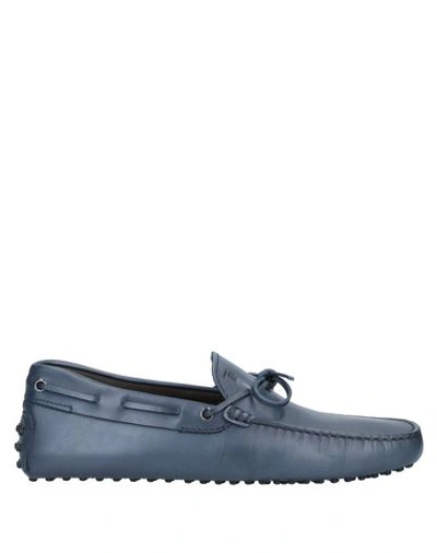 Tod's Loafers In Blue