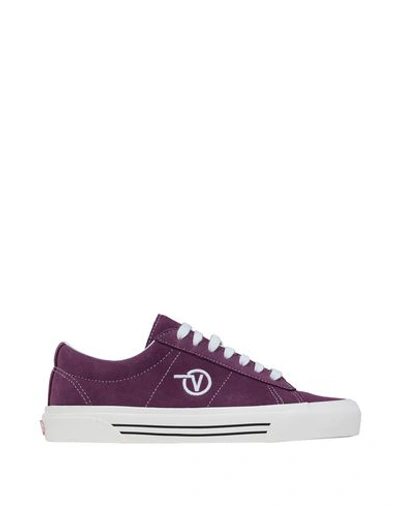 Vans Sneakers In Purple