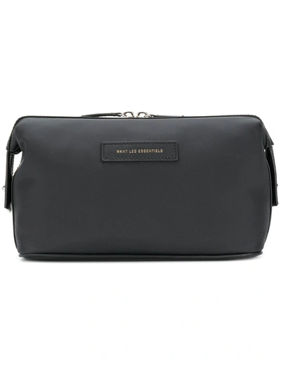 Want Les Essentiels De La Vie Men's Kenyatta Nylon Dopp Kit In Black