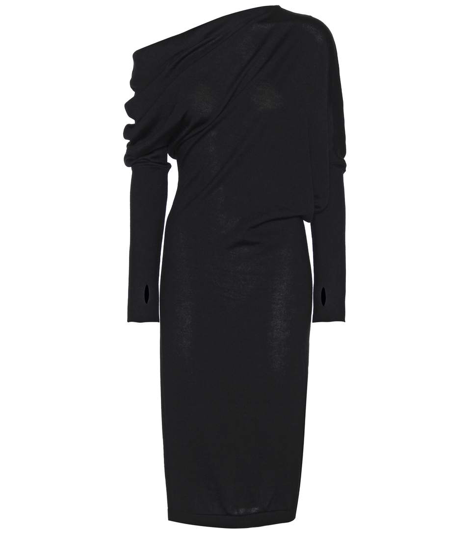 Tom Ford Cashmere And Silk Dress In Llack | ModeSens