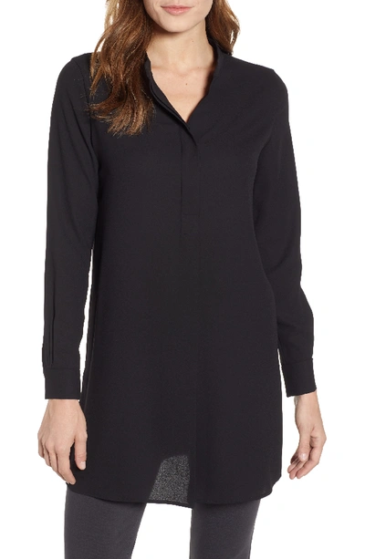 Anne Klein Tunic Blouse In Anne Black