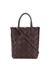 Bottega Veneta Maxi Cabat 30 Leather Tote In Brown