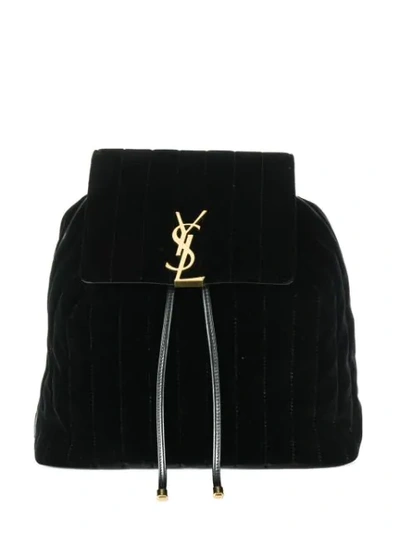 Saint Laurent Vicky Backpack In Black