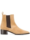 Aeyde Lou Ankle Boots In Neutrals