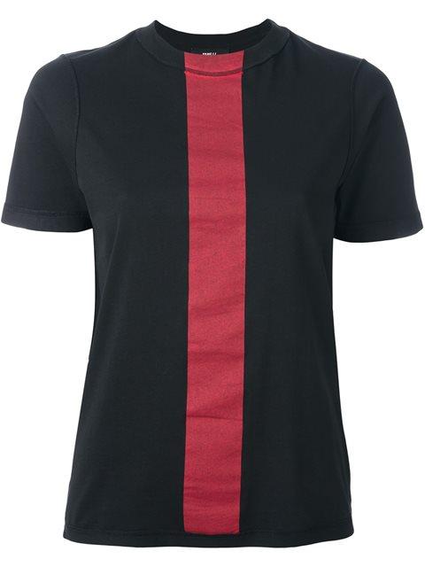 Yang Li Contrast Stripe T-shirt | ModeSens