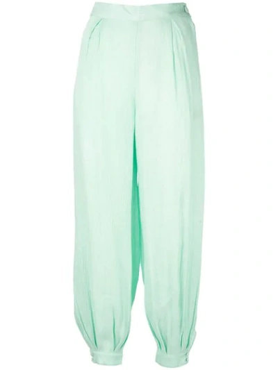 Onia Harem Beachwear Trousers In Green