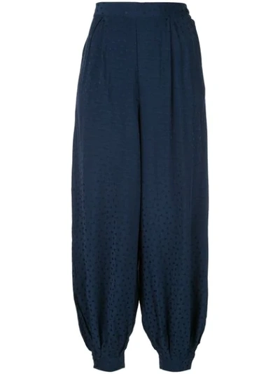 Onia Harem Beachwear Trousers In Blue
