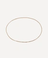 Atelier Vm L'essenziale 18ct Gold Small Chain Bracelet Gift Card In White Gold