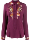 Etro Embroidered Floral Shirt In 0303