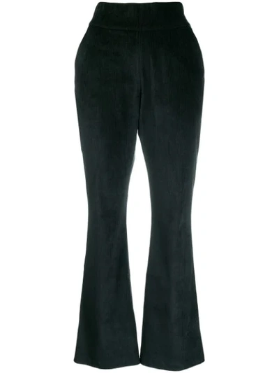 Aalto High-waisted Trousers In Black