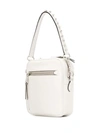 Miu Miu Crystal-embellished Bandoleer Bag In White