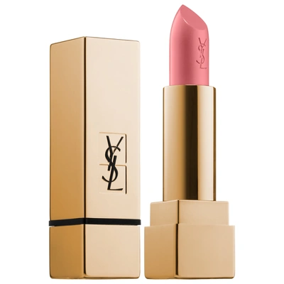 Saint Laurent Rouge Pur Couture Satin Lipstick Collection 85 Nu Fatal 0.13 oz/ 3.8 G In Gold