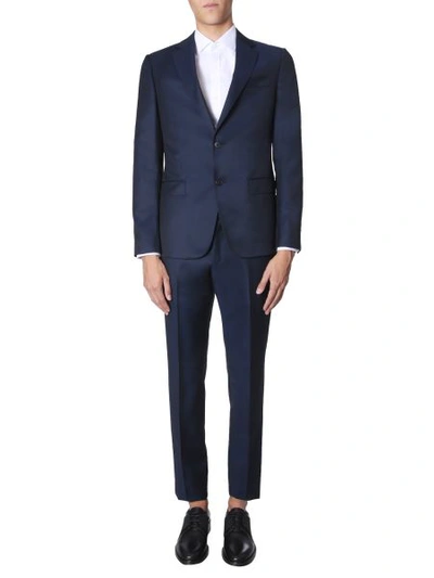 Z Zegna Slim Fit Suit In Blue