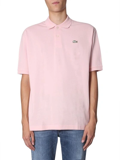 Lacoste Oversize Fit Polo In Verde
