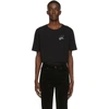 Saint Laurent Radio-print Cotton T-shirt In Black