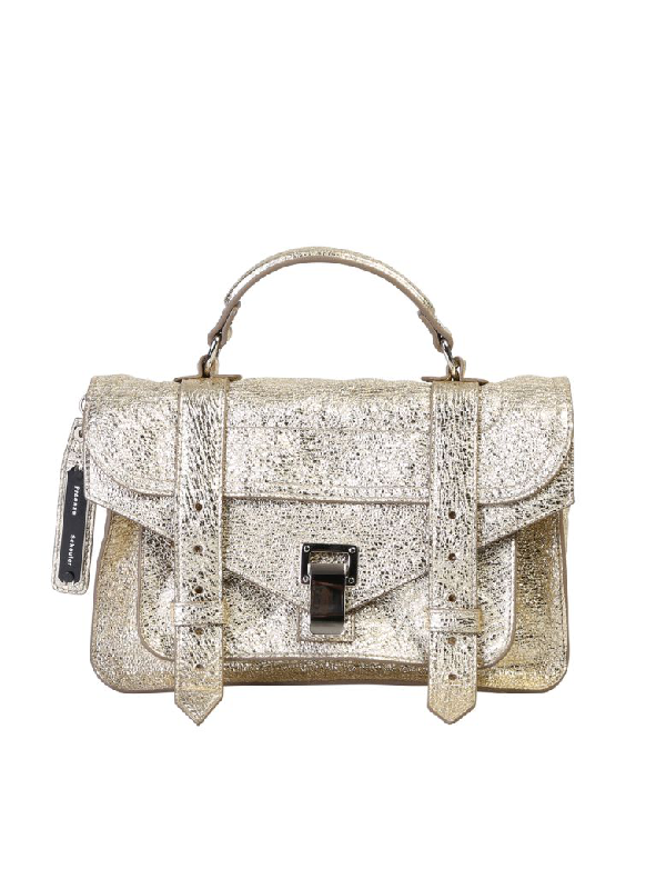 proenza schouler metallic bag