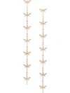 Anapsara 18kt Rose Gold Dragonfly Drop Earring