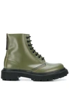 Adieu X Etudes Lace-up Boots In Green