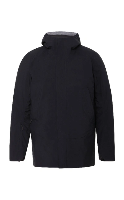 Veilance Patrol Down-filled Shell Coat In Black