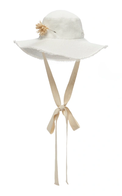 Ruslan Baginskiy Hats Exclusive Panama Hat In White
