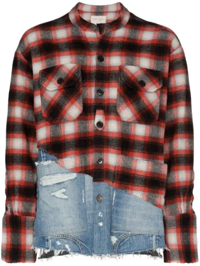 新品 Greg Lauren 50/50 Boxy Studio Shirt 【公式通販】