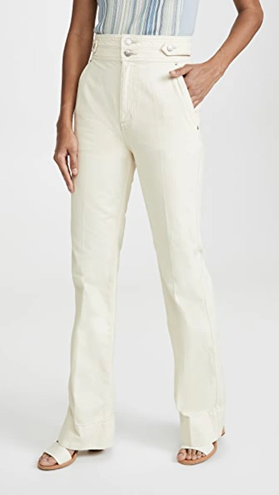 Current Elliott Significant Other High-rise Wide-leg Jeans In Wash Out