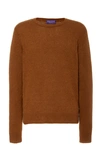 Ralph Lauren Cashmere Silk Sweater In Brown