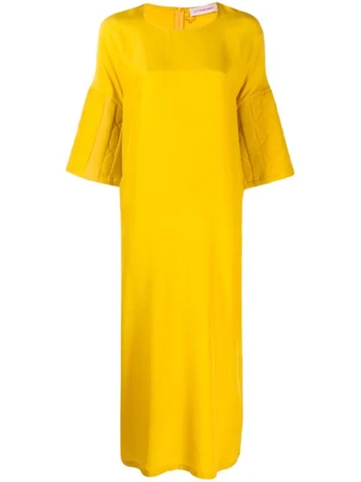 A.f.vandevorst Long Day Dress In Yellow