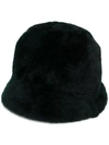 Holland & Holland Shearling Hat In Blue
