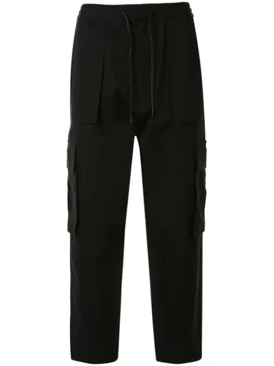 Juunj Utility Trousers In Black
