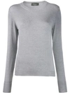 Roberto Collina Slim Fit Jumper In Grey