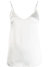 Federica Tosi V-neck Camisole In White