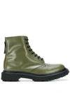 Adieu X Etudes Lace-up Boots In Green