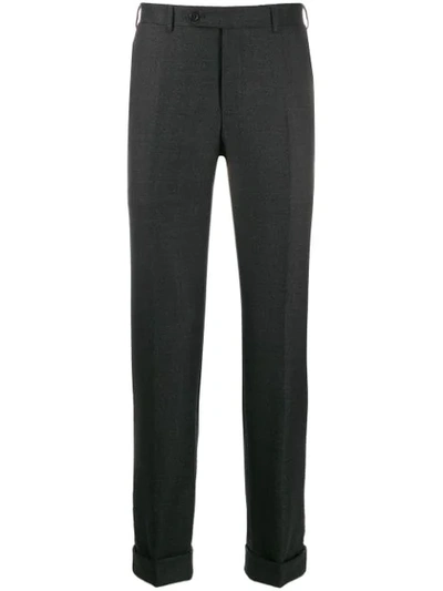 Canali Tailored Trousers In Grey