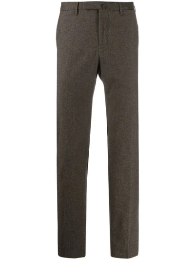 Incotex Slim-fit Tailored Trousers In Neutrals