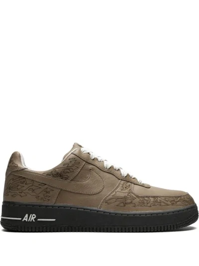 Nike Air Force 1 Laser Sneakers In Brown