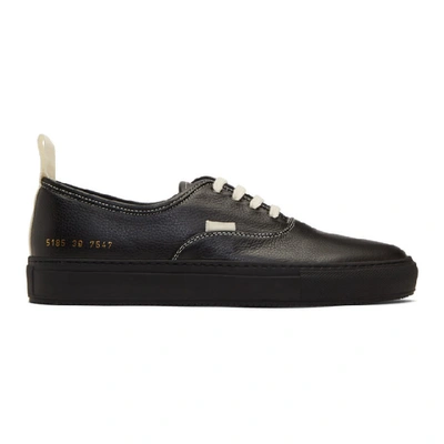 Common Projects Four Hole Sneakers In Black (black)