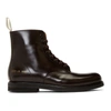 Common Projects Standard Combat Boots In Brown