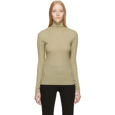 Totême Toteme Beige Palmi Turtleneck In 817 Beige